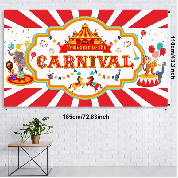 CARNIVAL THEMED DECOR BUNDLE - Picture 14 of 16